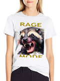 Rage Mode Badger Graphic T-Shirt