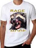 Rage Mode Badger Graphic T-Shirt