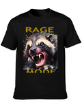 Rage Mode Badger Graphic T-Shirt