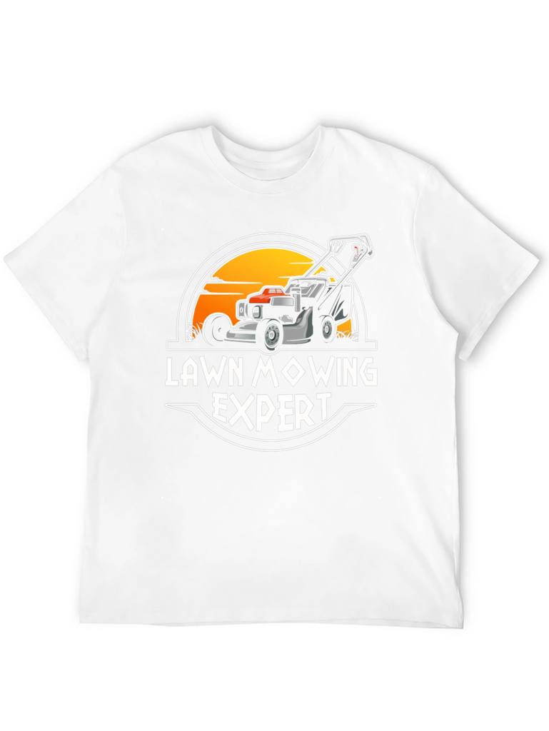 Lawn Mowing Expert Graphic Tee