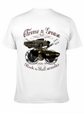 Chrome n Grease Rock n Roll T-Shirt