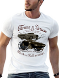 Chrome n Grease Rock n Roll T-Shirt