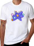 Science Atom Graphic T-Shirt