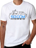 50cc Moped Graphic Tee - Black