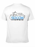 50cc Moped Graphic Tee - Black