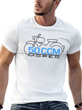 50cc Moped Graphic Tee - Black