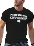 Professional Overthinker Graphic T-Shirt