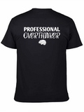 Professional Overthinker Graphic T-Shirt