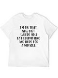 Funny Diet T-Shirt: Im on That New Diet