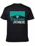 Turquoise Junkie Graphic Tee