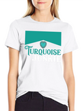 Turquoise Junkie Graphic Tee