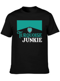 Turquoise Junkie Graphic Tee