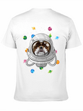 Dog Astronaut T-Shirt - Space Pet Design