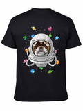 Dog Astronaut T-Shirt - Space Pet Design
