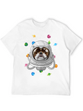 Dog Astronaut T-Shirt - Space Pet Design