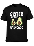 Sister of the Babycado Funny Avocado T-Shirt