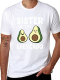 Sister of the Babycado Funny Avocado T-Shirt