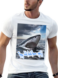 Shark Dinner T-Shirt - Funny Ocean Lover Tee