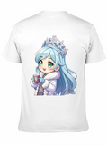 Anime Winter Princess T-Shirt - Coffee Lover Tee