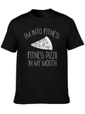 Fitness Pizza T-Shirt - Funny Workout Tee