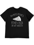 Fitness Pizza T-Shirt - Funny Workout Tee