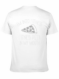 Fitness Pizza T-Shirt - Funny Workout Tee