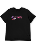Deimos Graphic Tee - Black Cotton Blend