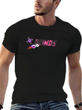 Deimos Graphic Tee - Black Cotton Blend