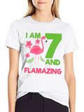 Flamazing 7th Birthday T-Shirt