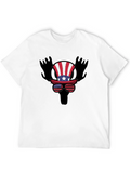 Patriotic Moose Tee - USA Pride
