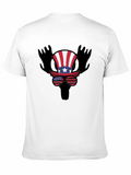 Patriotic Moose Tee - USA Pride