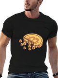 Bitcoin Pixelated Tee - Crypto Fashion