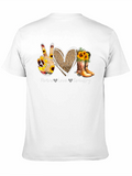 Peace Love Country Graphic Tee