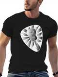 Guitar Pick T-Shirt - Acoustic Guitar Design