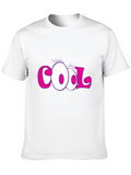 Cool Cartoon Eyes Graphic T-Shirt