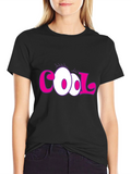 Cool Cartoon Eyes Graphic T-Shirt