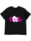 Cool Cartoon Eyes Graphic T-Shirt