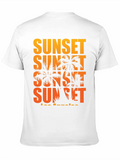 Sunset Los Angeles Graphic T-Shirt