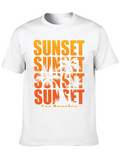 Sunset Los Angeles Graphic T-Shirt