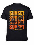 Sunset Los Angeles Graphic T-Shirt