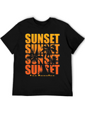 Sunset Los Angeles Graphic T-Shirt