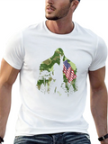 Patriotic Bigfoot Camo Tee