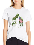 Patriotic Bigfoot Camo Tee