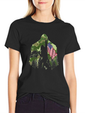 Patriotic Bigfoot Camo Tee