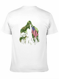 Patriotic Bigfoot Camo Tee