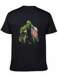 Patriotic Bigfoot Camo Tee