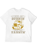 Diesel Burnin Trucker T-Shirt