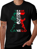 Team Canelo Mexico Flag T-Shirt