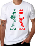 Team Canelo Mexico Flag T-Shirt