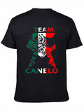 Team Canelo Mexico Flag T-Shirt